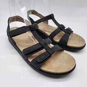 SAS Sorrento T-Strap Sandals   Adjustable Comfort Size 9.5 NARROW